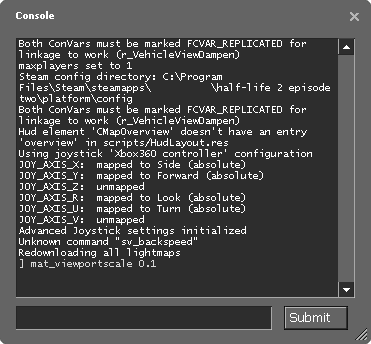 How to Use GMod Server Console
